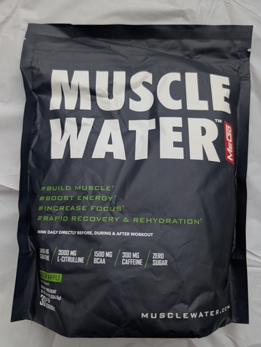 Muscle water mego green - green, apple