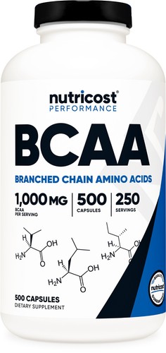 Nutricost bcaa capsules - nutricost,